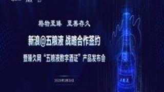 五糧液,酒證,簽約,新浪,數(shù)字,戰(zhàn)略 新浪與五糧液戰(zhàn)略合作簽約 臻久網(wǎng)“五糧液數(shù)字酒證”發(fā)布