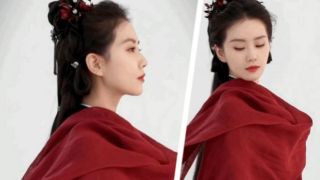 紅衣,劉詩,婀娜,宛若,天仙,嫵媚 電鰻號｜紅衣美人—劉詩詩紅衣婀娜，宛若天仙好嫵媚