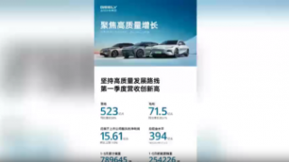 電鰻 電鰻號(hào)|吉利極氪：一季度凈利漲至15.6億